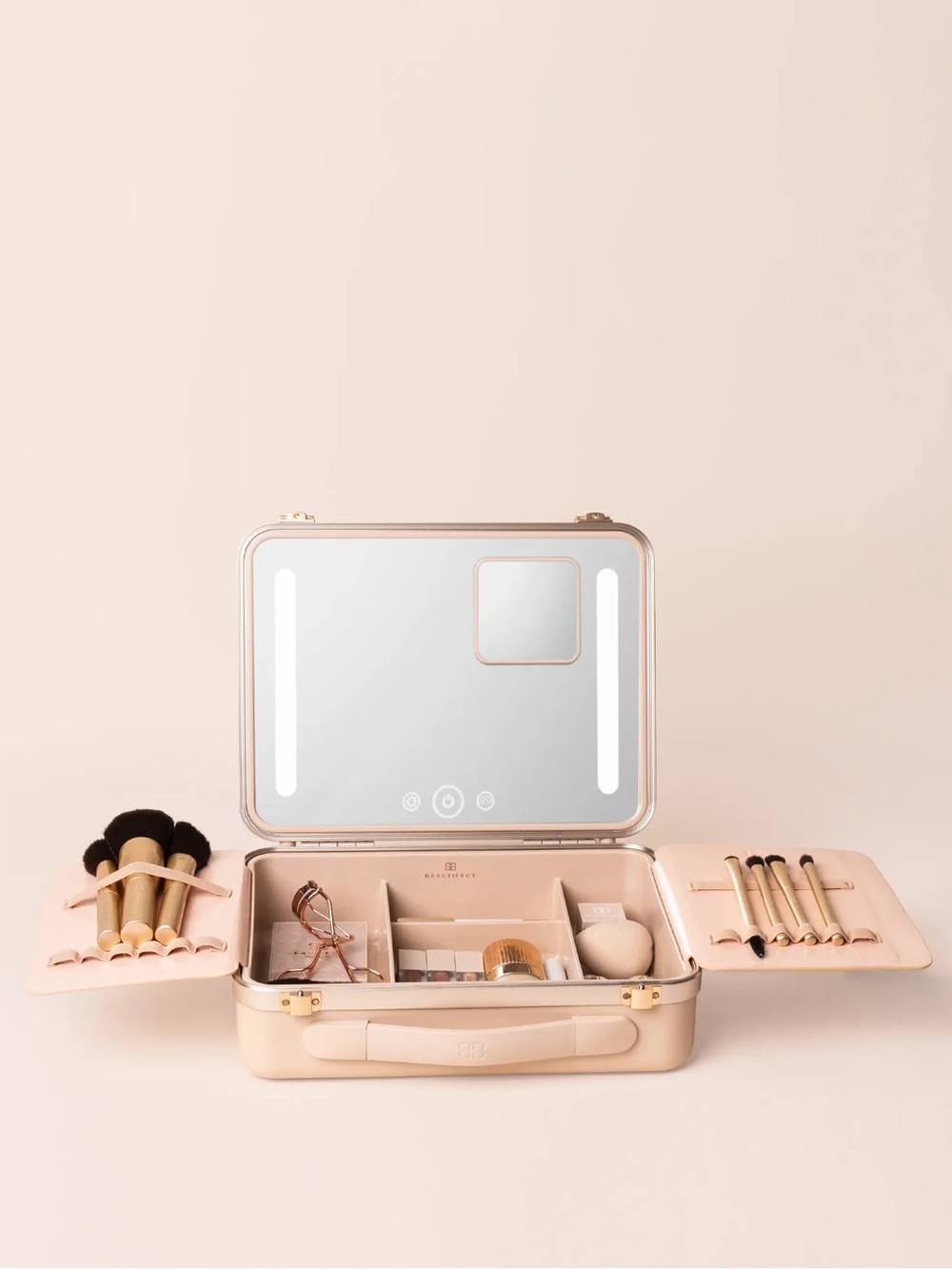 BEAUTIFECT Vanity Makeup Case with LED Mirror “Beauty Box”